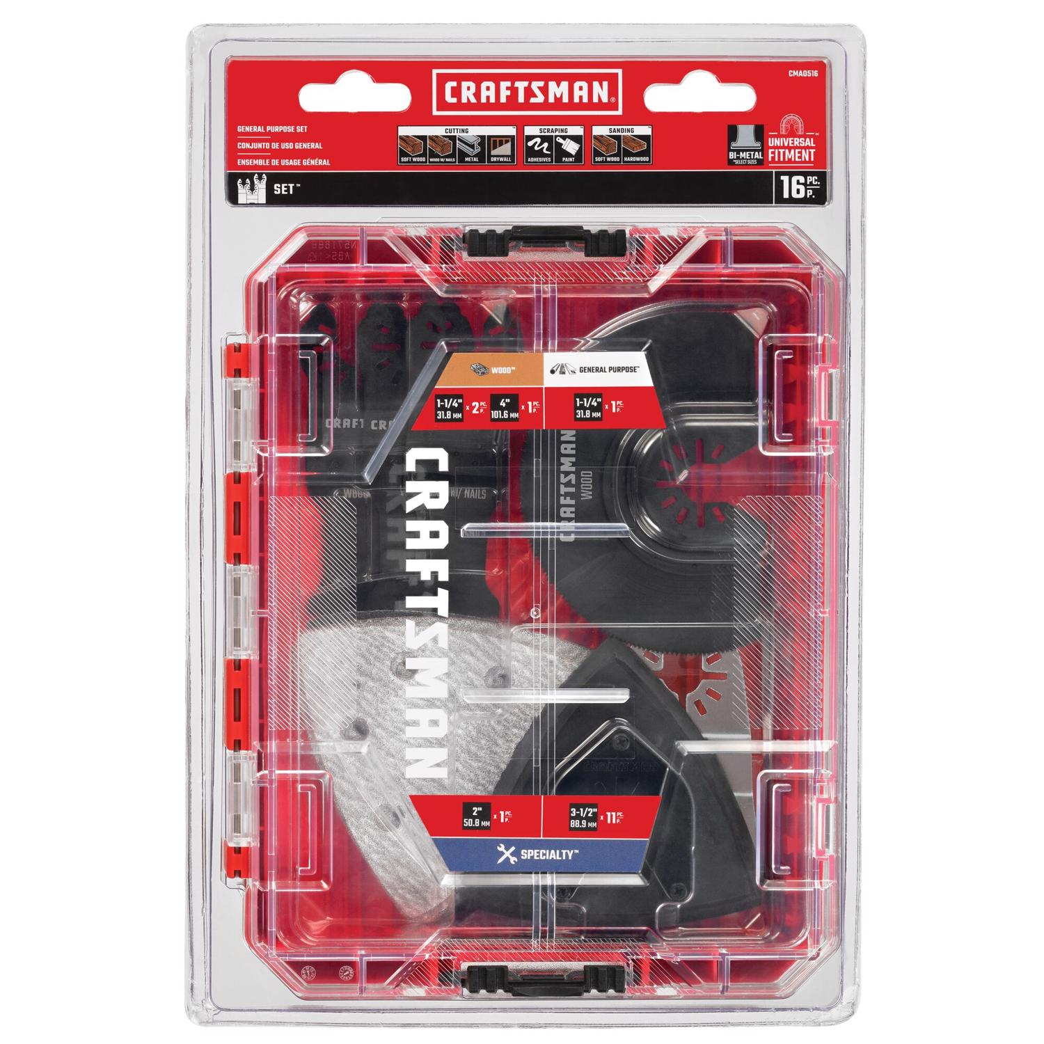 Craftsman Oscillating Blade Set 16 pc