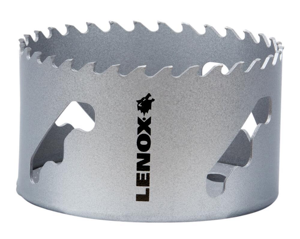 LENOX Hole Saw Carbide Tipped 3 3/8 86mm