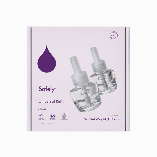 Safely Scent Plug in Refill Twin Pack Calm 1 34oz