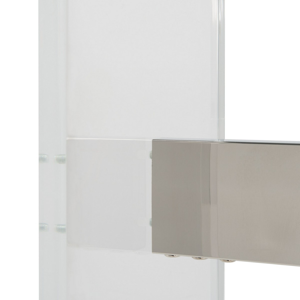 Safavieh Couture Charlise Acrylic Console Table Silver/Clear   Contemporary   Console Tables   by HedgeApple  Houzz