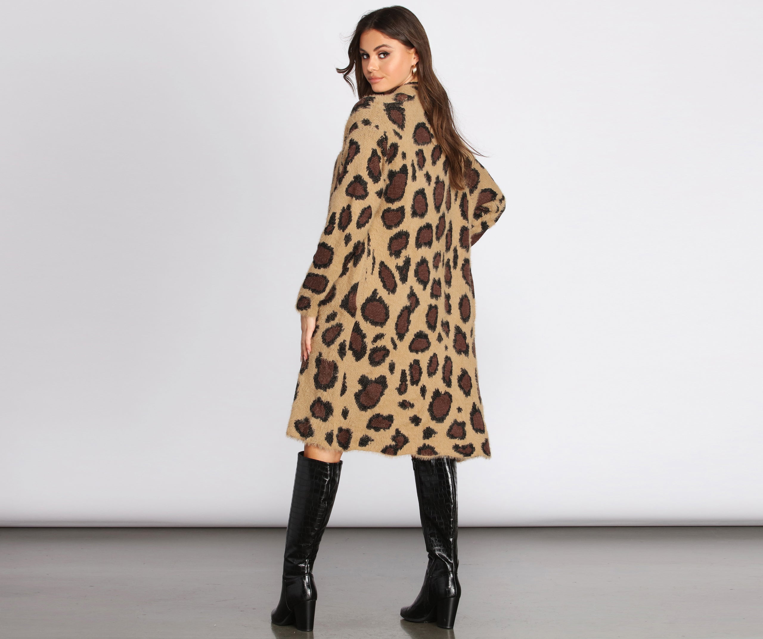 A Long Time Obsession Leopard Cardigan