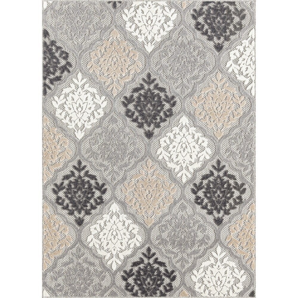 Origin Coastal Medallion Indoor/Outdoor Area Rug