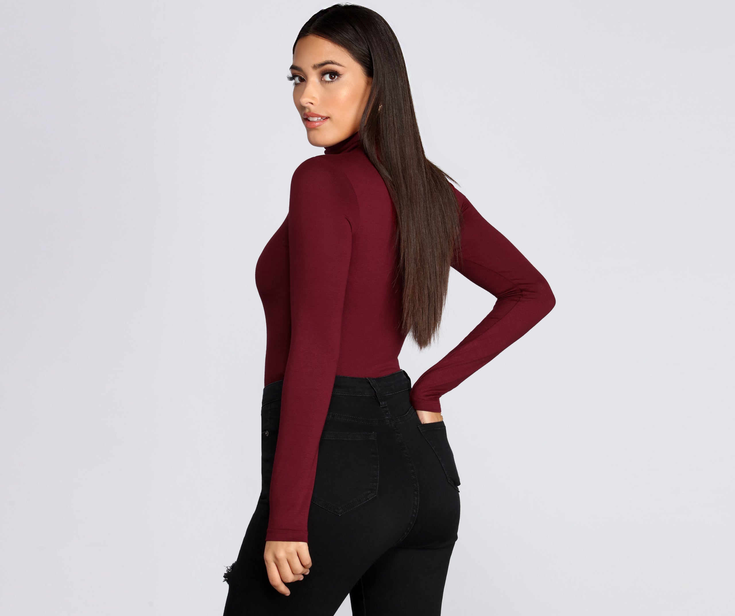 Soft Turtleneck Bodysuit