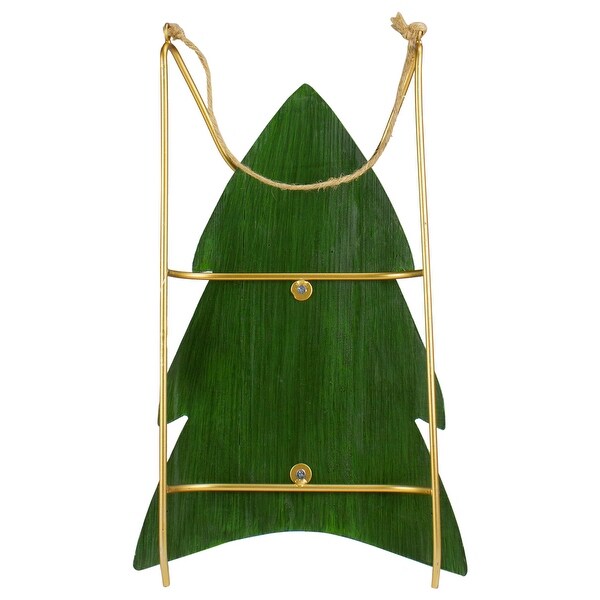 Wooden Believe Christmas Snow Sled Decoration