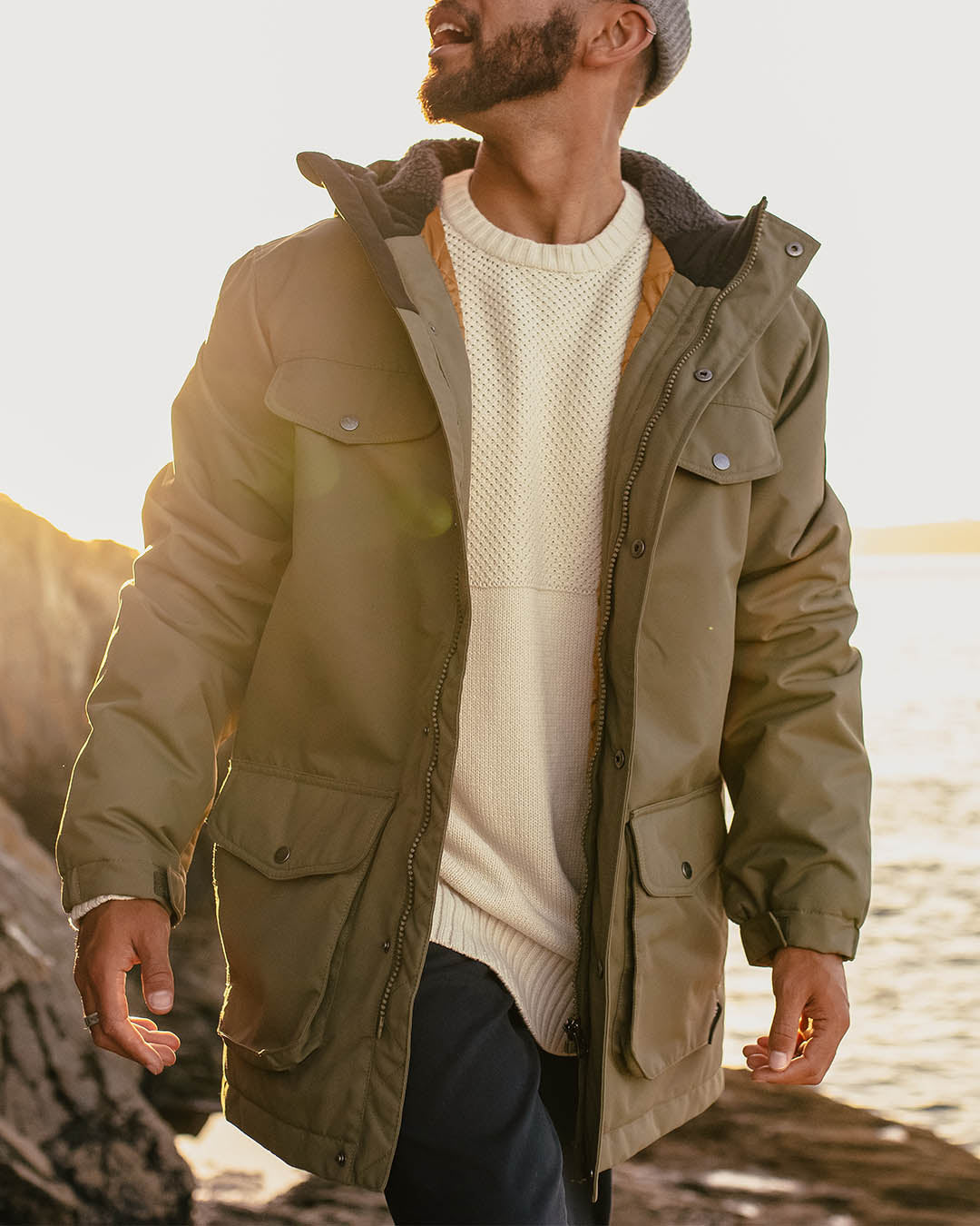 Baltic Jacket - Dusty Olive