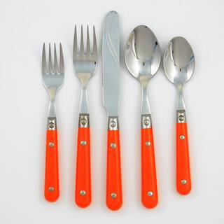 LePrix 20-Piece Persimmon (Orange) Service for 4 20018