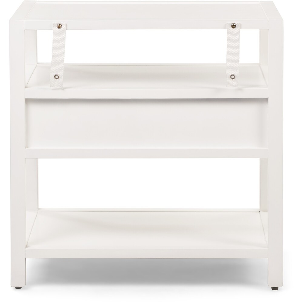 Finch Lockwood Side Table  White