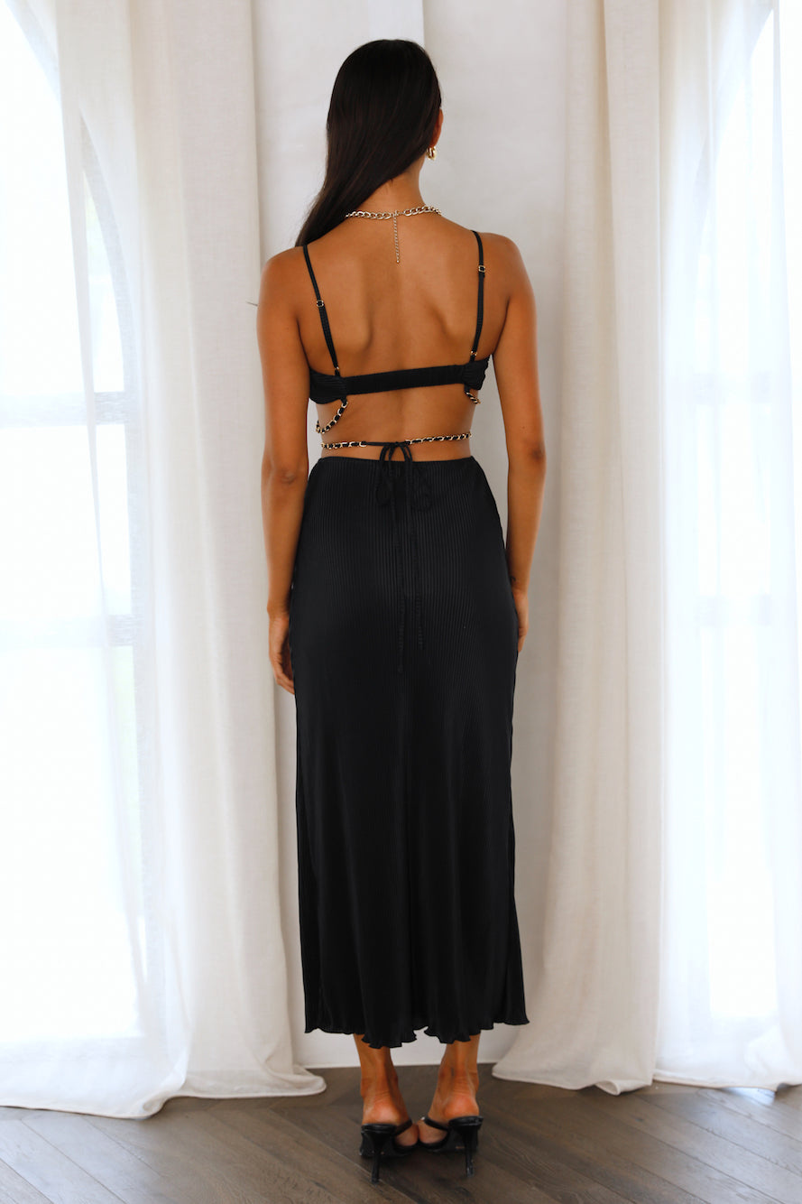 Not A Stereotype Maxi Skirt Black