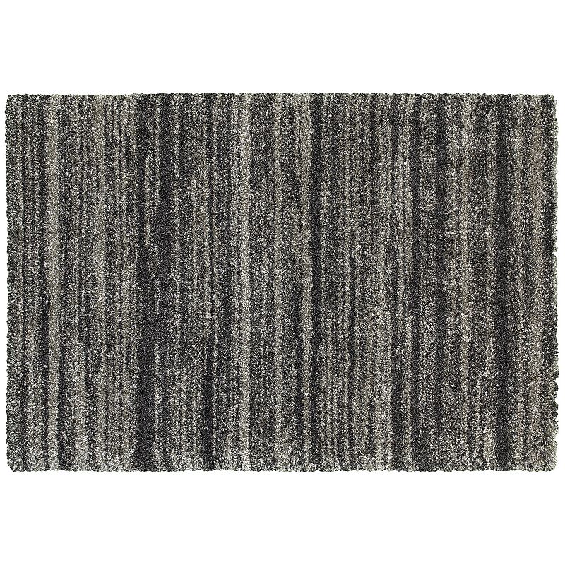 StyleHaven Hillcrest Shadow Stripes Shag Rug