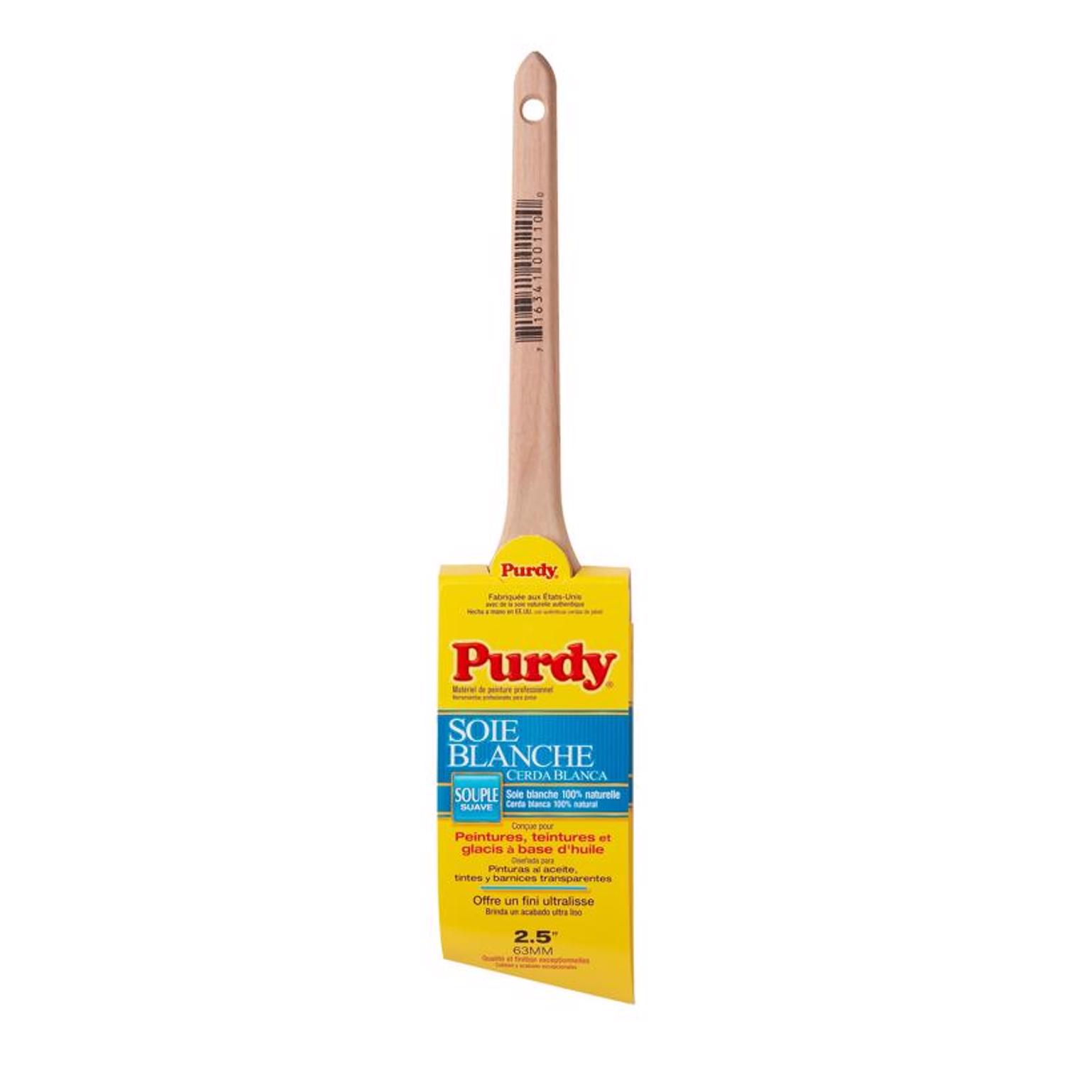 Purdy White Bristle Adjutant 2-1/2 in. Soft Angle Trim Paint Brush