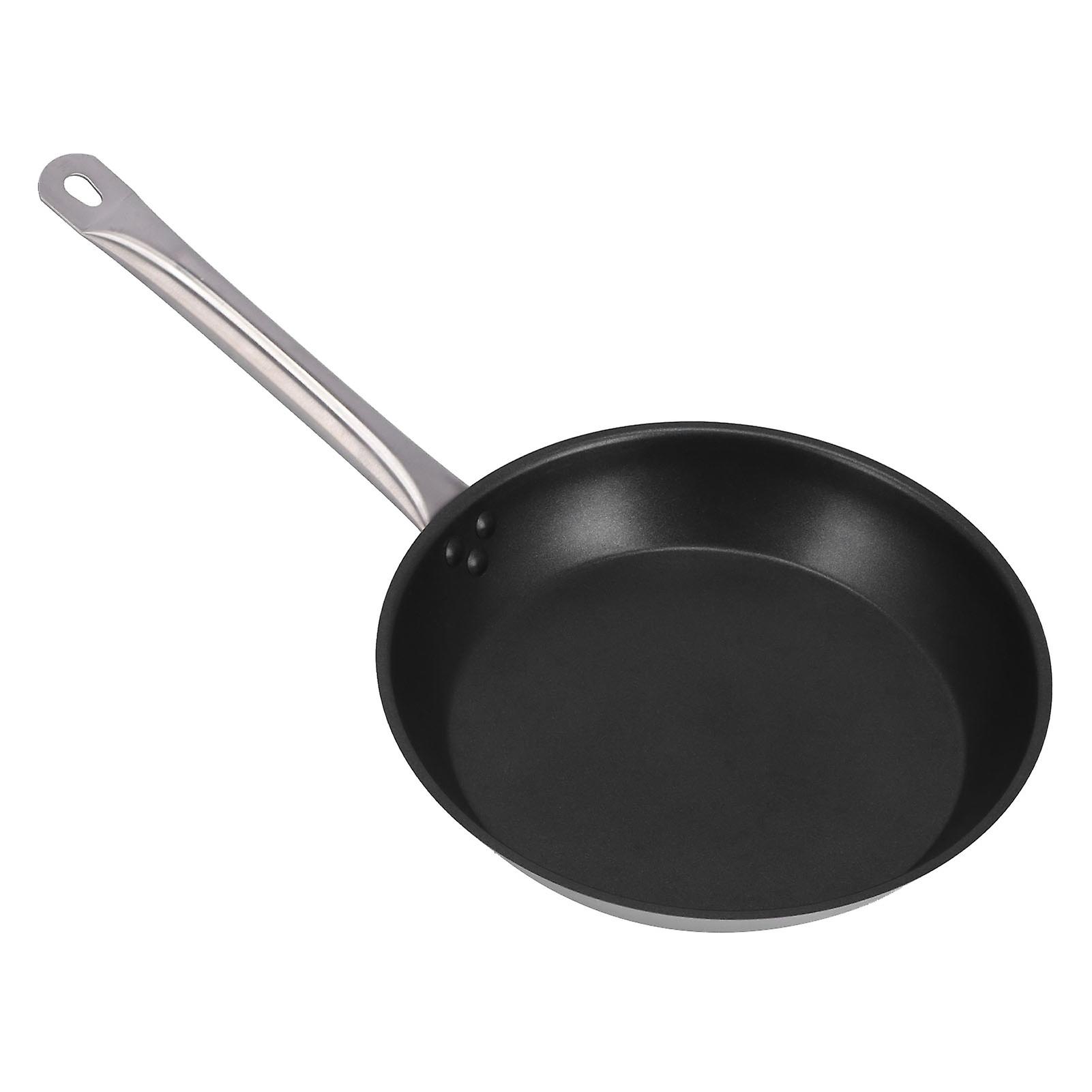 304 Stainless Steel Fry Pan Non Stick Heat Resistant Frying Egg Pan Professional Cookware For Kitchen Restaurant260x50mm