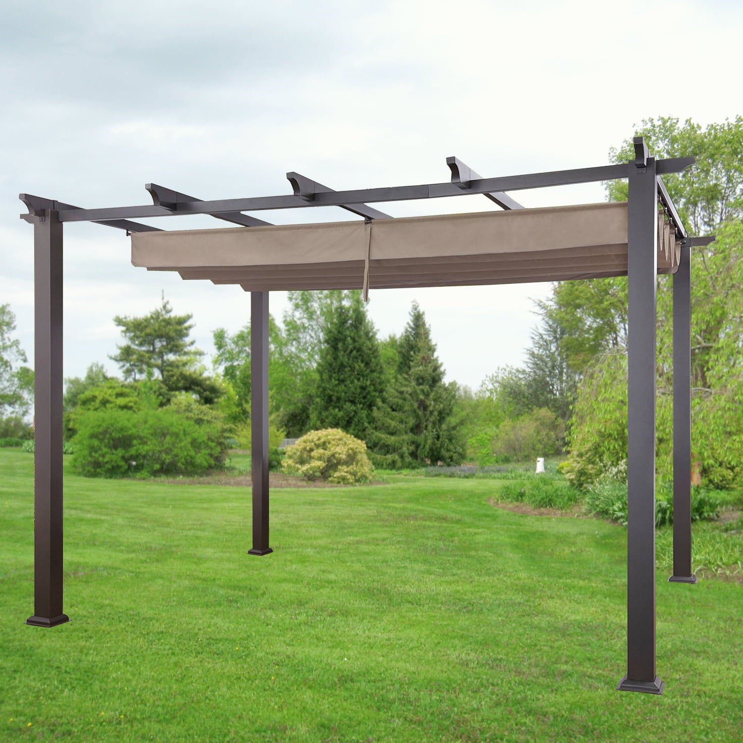 Garden Winds Replacement Canopy for the Meritmoor 10x12 Pergola, Riplock 350