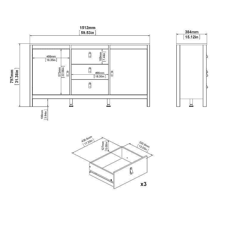 Tvilum Sideboard