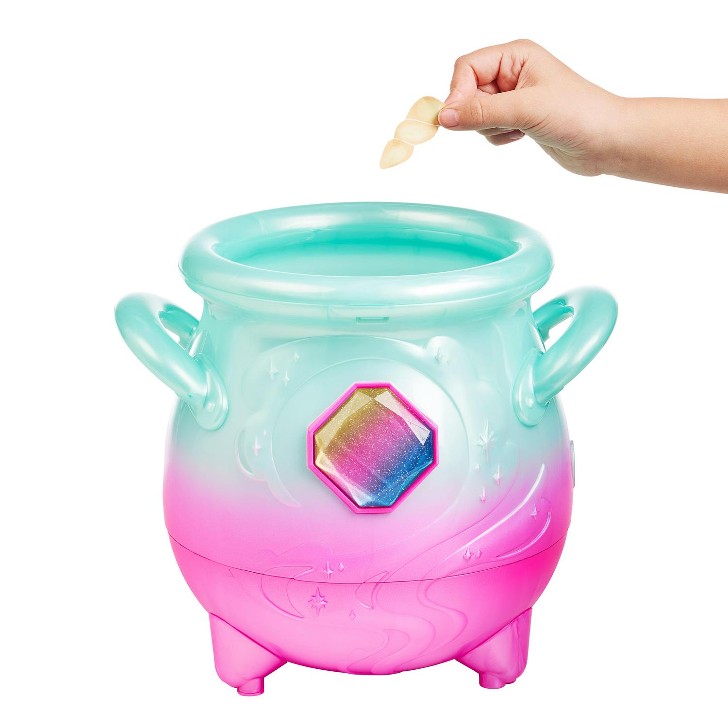 Magic Mixies Magical Misting Cauldron with Exclusive Interactive 8 inch Rainbow Plush Toy and 50+ Sounds and Reactions Toys for Kids Ages 5+  Crowdfused