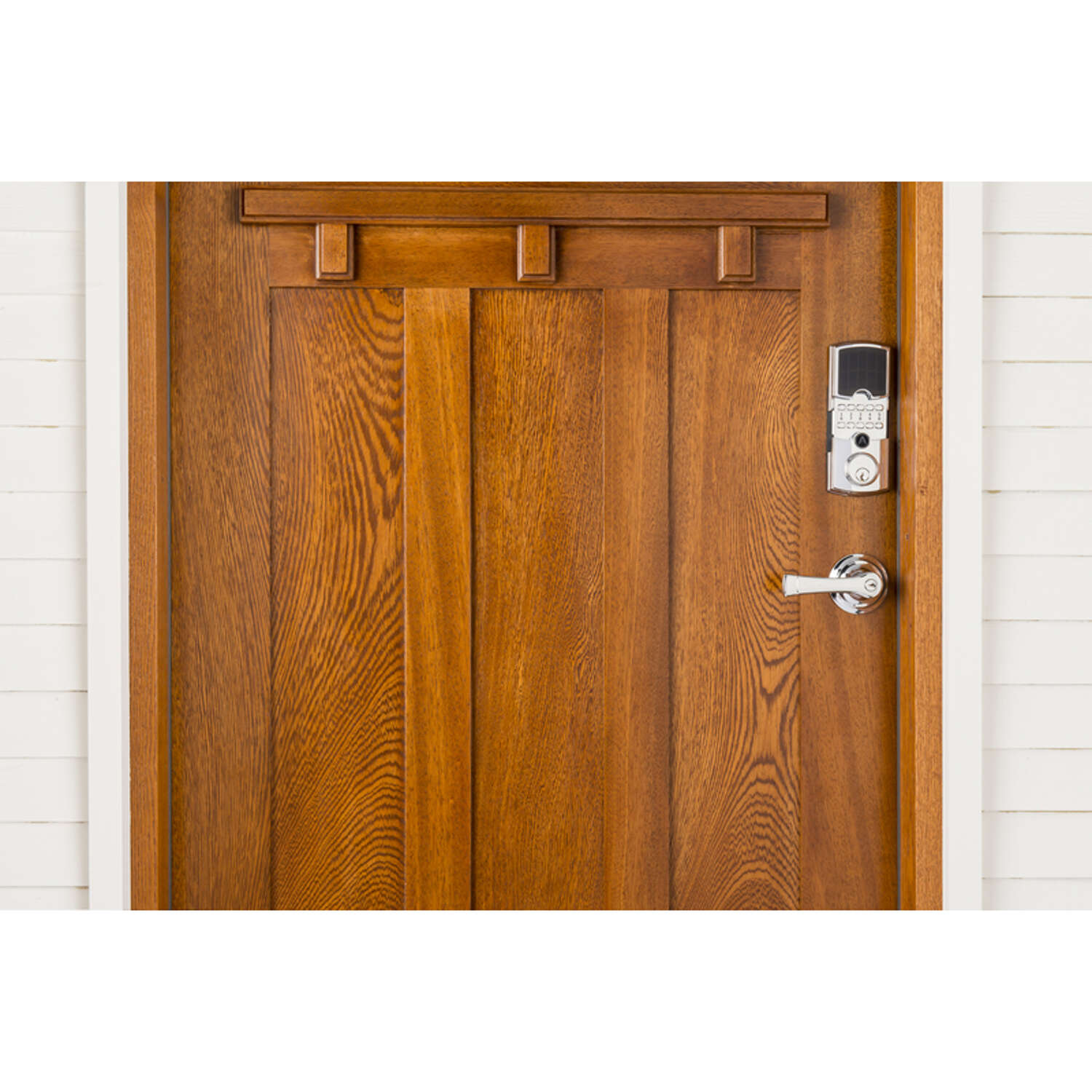 Hampton ARRAY Barrington Polished Chrome Zinc Wifi Deadbolt