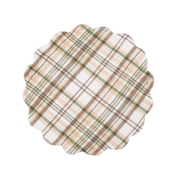 C amp f Home Nolan Pines Round Placemat Set Of 6