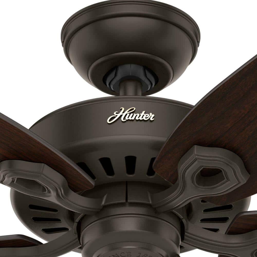 Hunter Builder Elite 52 in IndoorOutdoor New Bronze Ceiling Fan with Remote