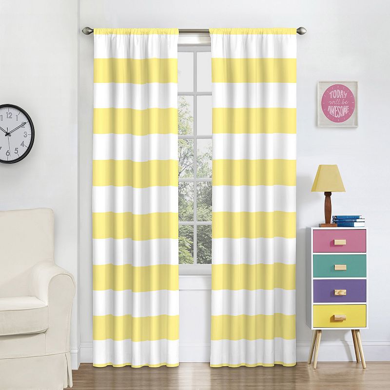 eclipse Peabody Blackout 1-Panel Window Curtain