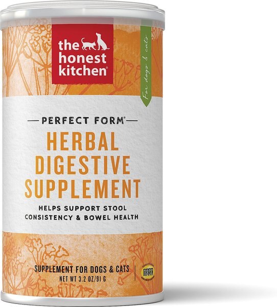 The Honest Kitchen Perfect Form Herbal Digestive Dog and Cat Supplement