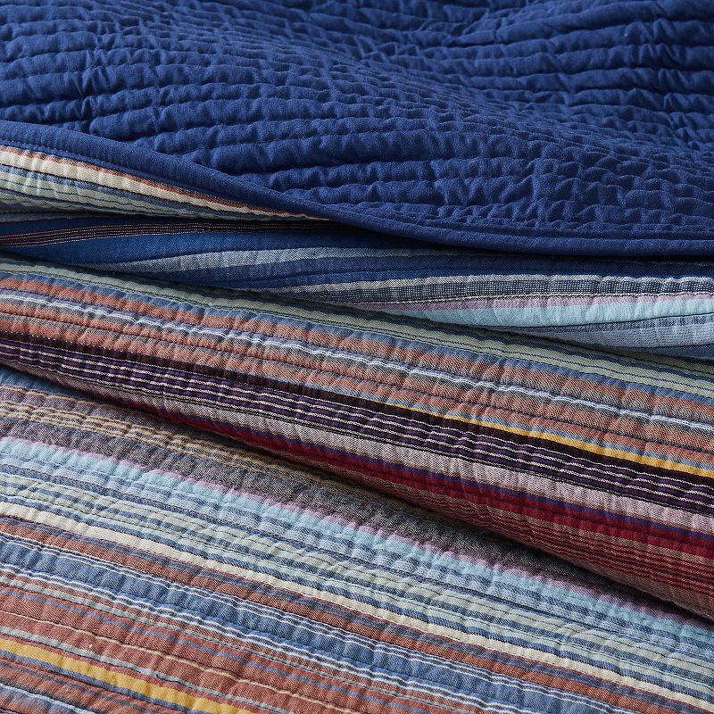 Brooklyn Loom Met Stripe Yarn Dye Quilt Set with Shams