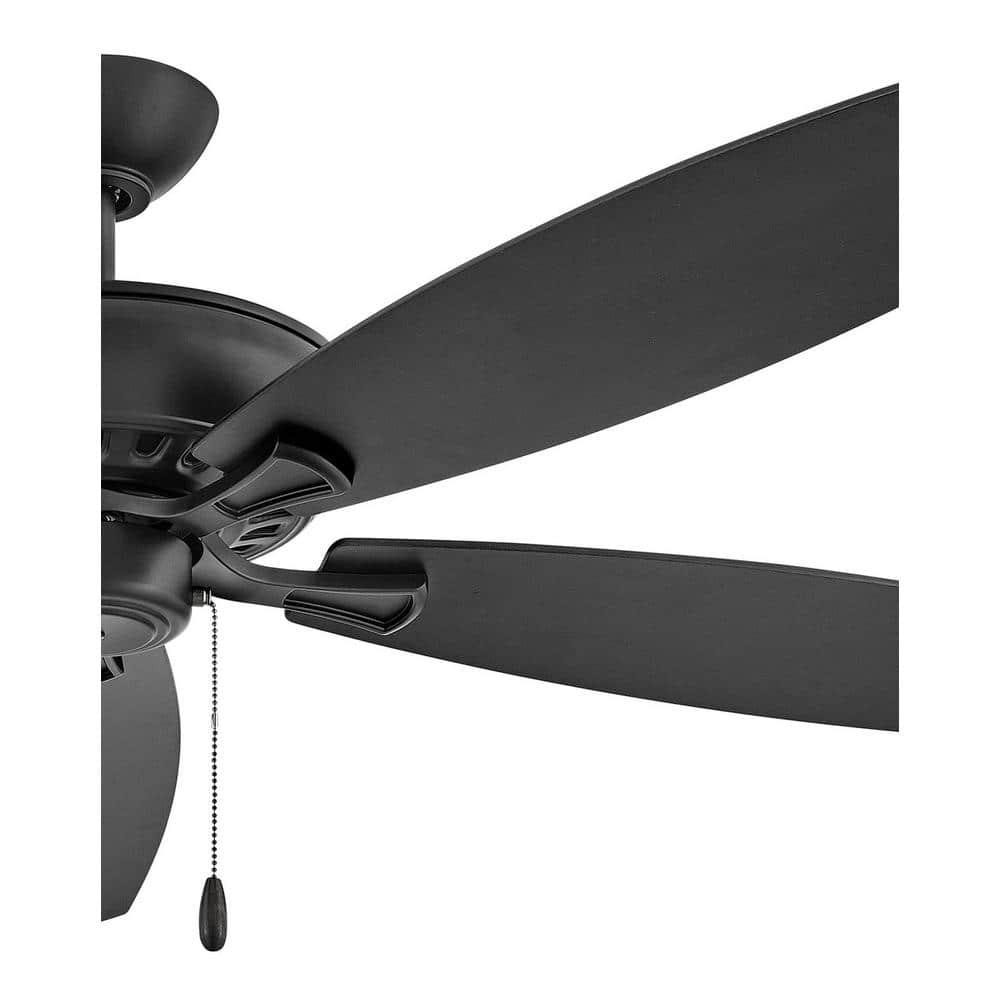 HINKLEY HIGHLAND 60 in Indoor Matte Black Ceiling Fan Pull Chain