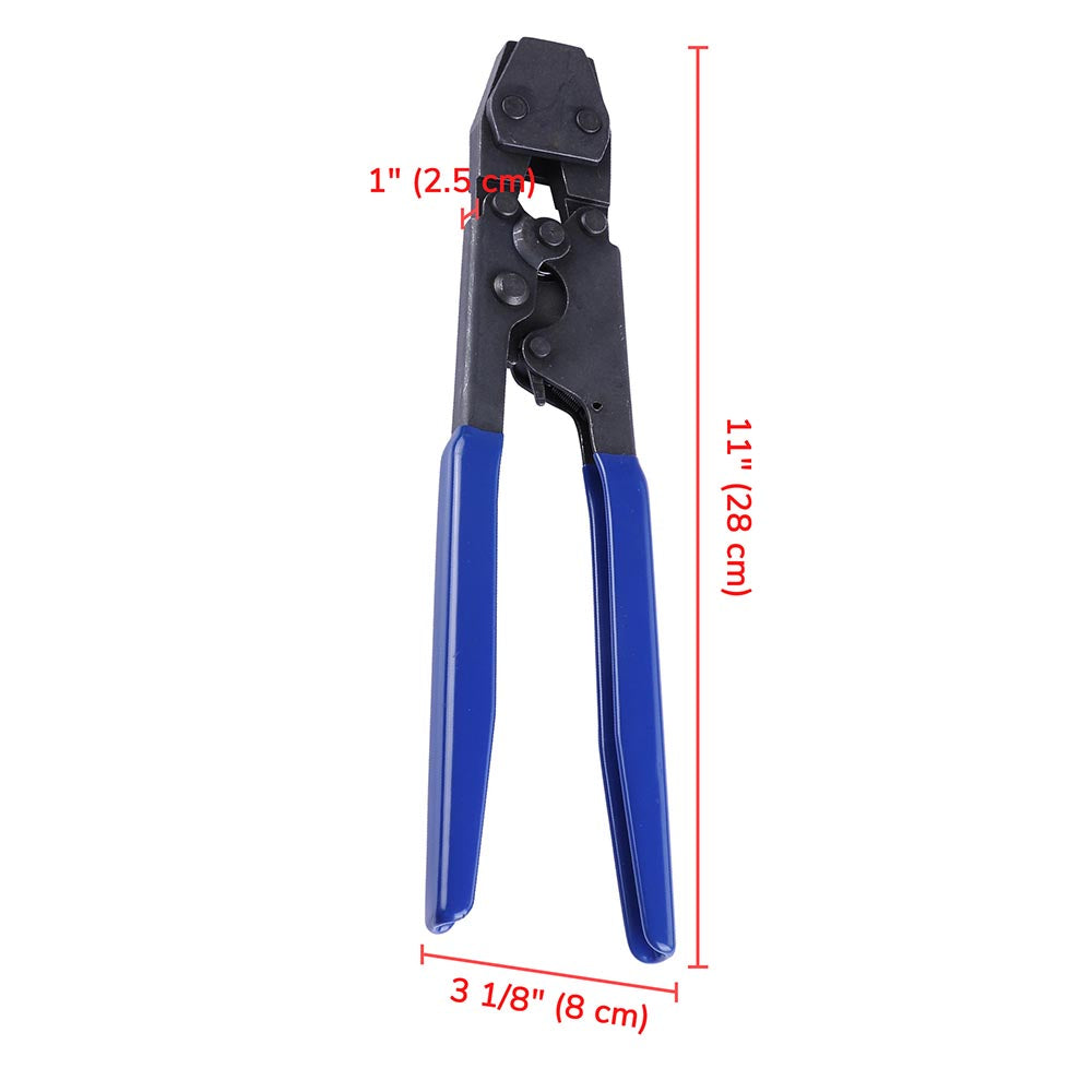 Yescom Pex Clamp Cinch Tool Kit for 5 Sizes 3/8