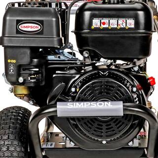 SIMPSON Powershot 4400 PSI 4.0 GPM Gas Cold Water Pressure Washer with CRX 420cc Engine PS61041-S