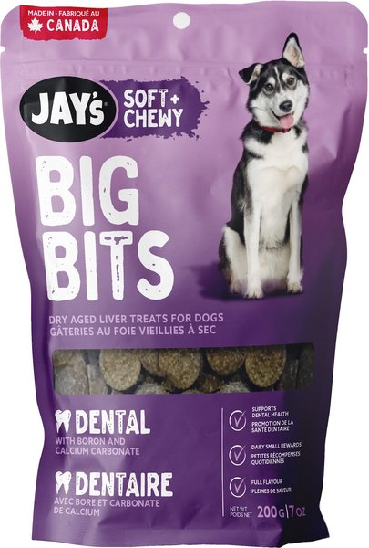 Jay's Soft and Chewy Big Bits Dental Dog Treats