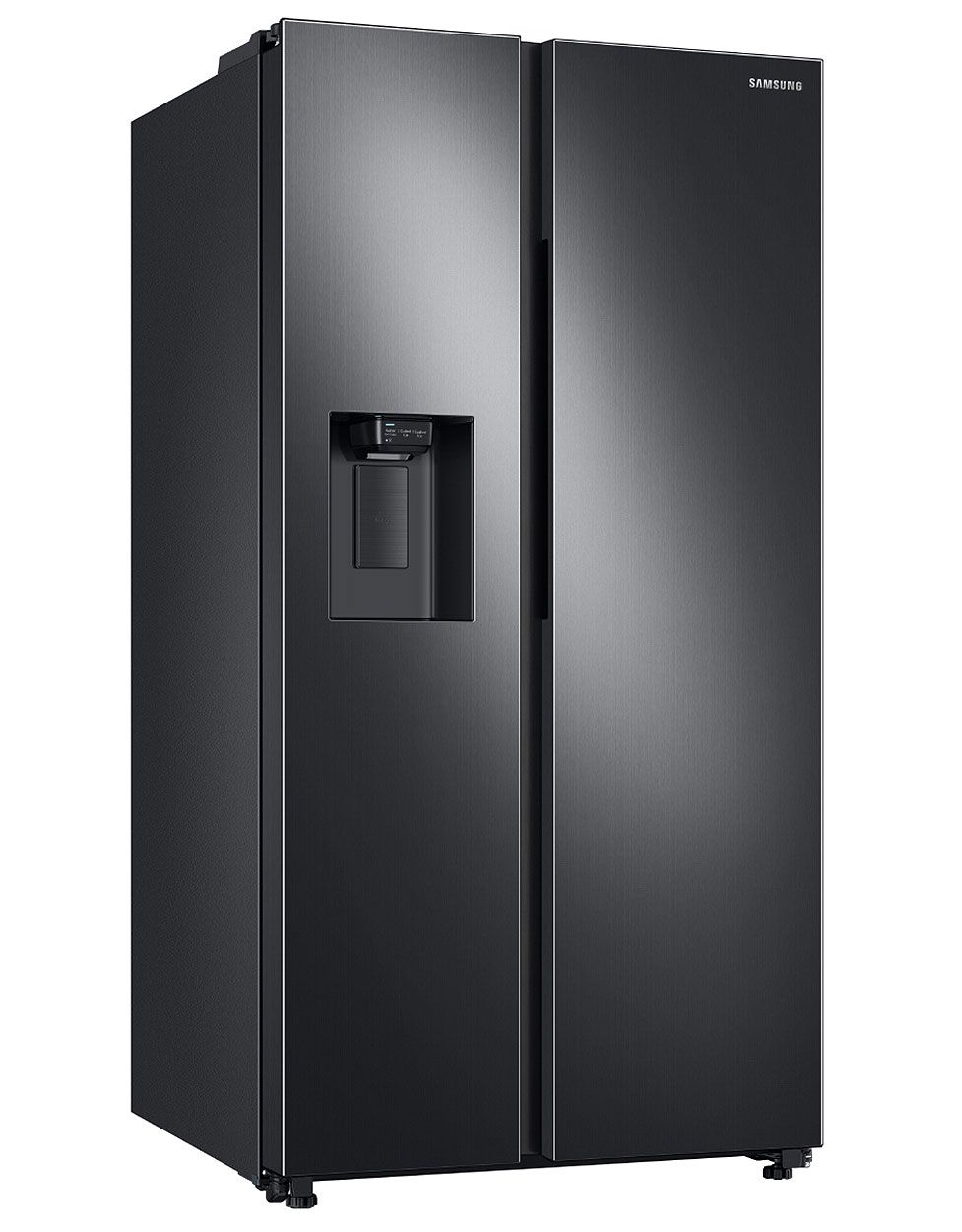  ADA 27.4 Cu. Ft. Large Capacity Fingerprint Resistant Black Stainless Steel Side-By-Side Refrigerator