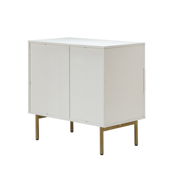 Selamat Multifunctional Contemporary Classic Chest with Metal Legs by HULALA HOME - - 36519322