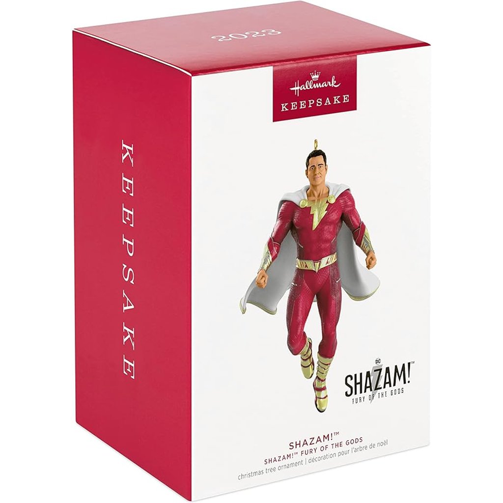 Hallmark  2023 Keepsake Ornament DC Shazam! Fury of the Gods Shazam!