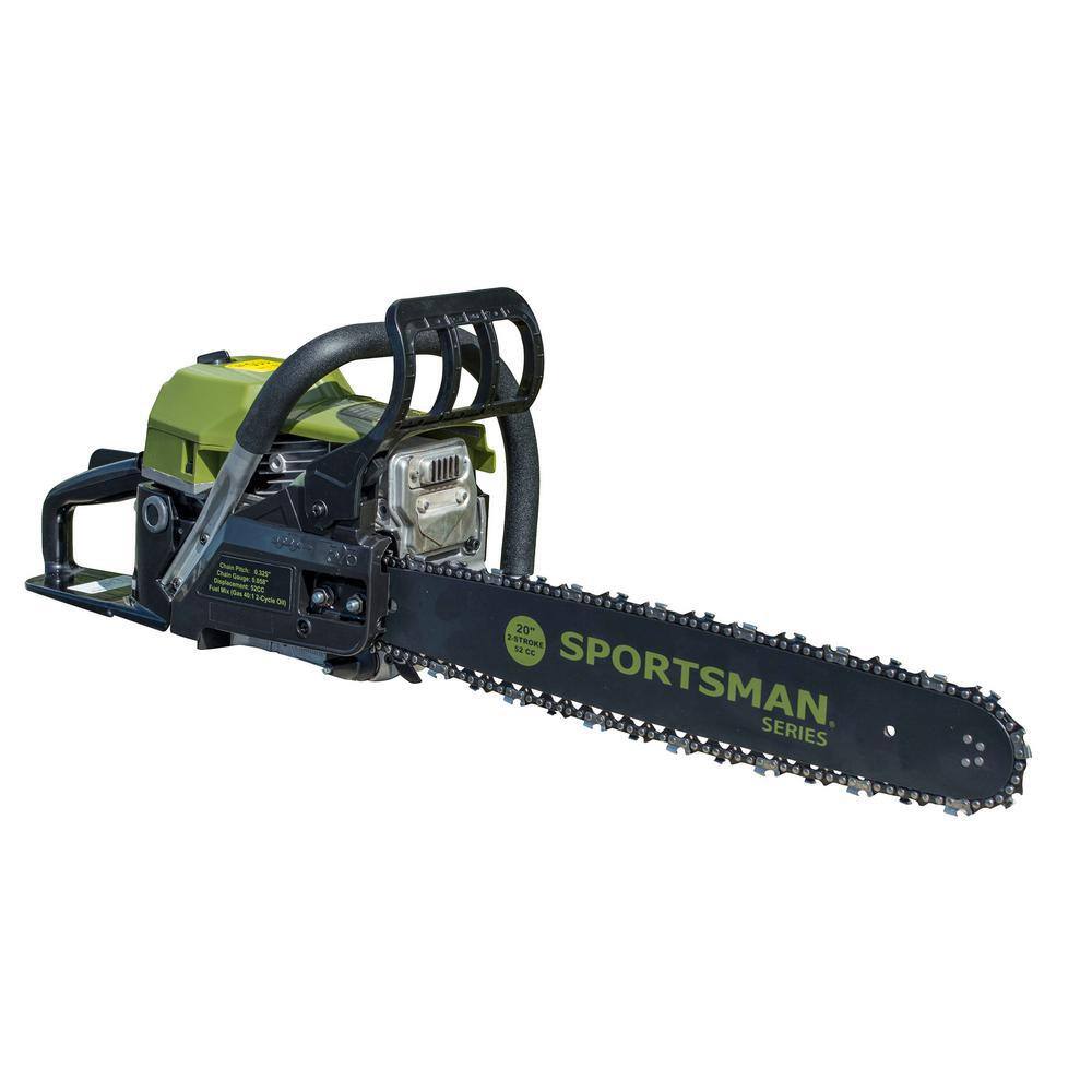 Sportsman 20 in. 52 cc 2-Stroke Rear Handle Gas Chainsaw 807646