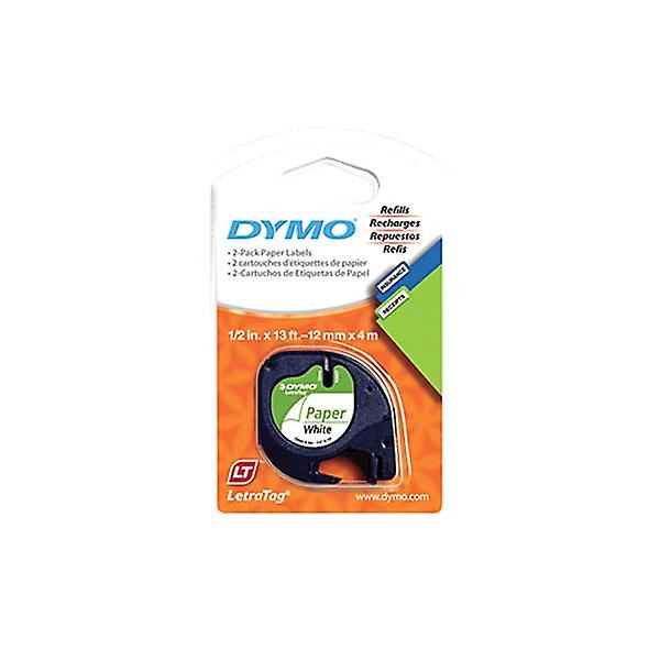 Dymo Lt Paper 12Mm X 4M White 2Pk