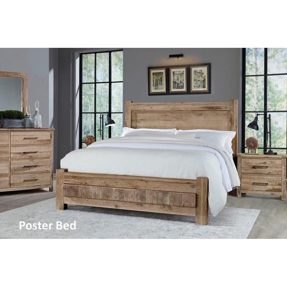 Dovetail Sunbleached King or Queen bed