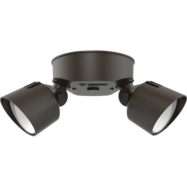 Lithonia Lighting  2750-Lumen Bronze LED Outdoor Switch-Controlled Floodlight