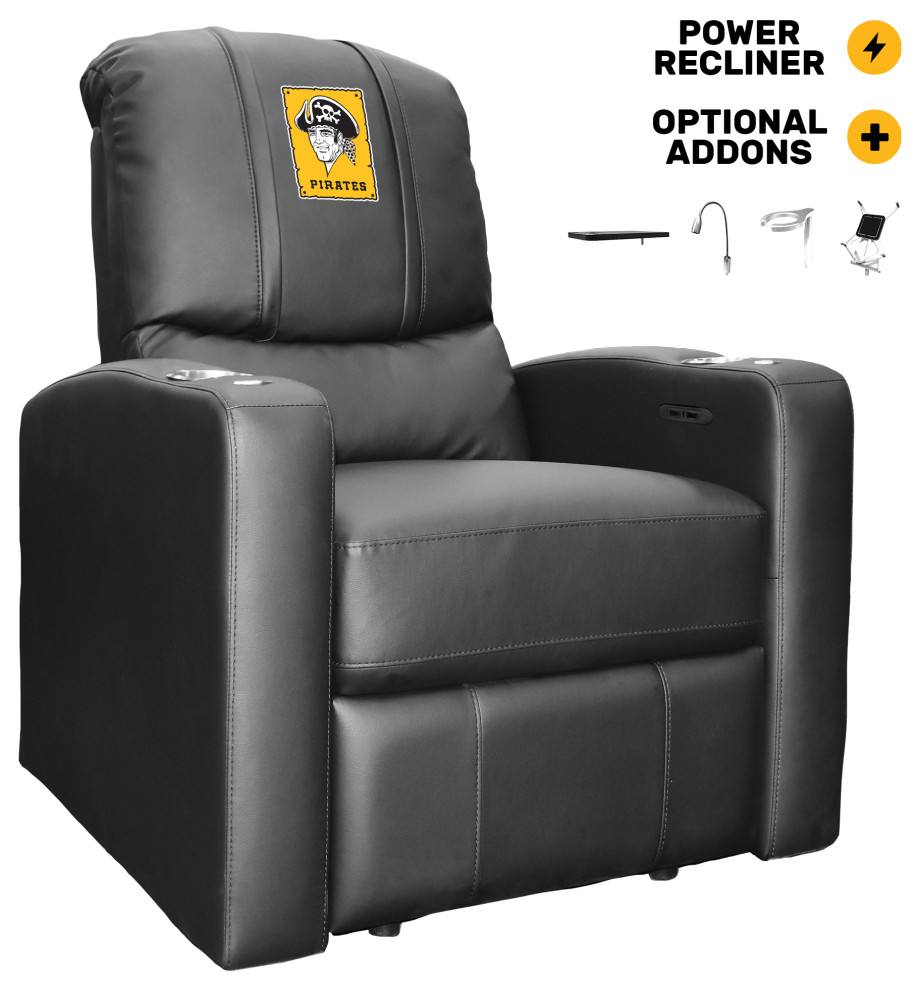 Pittsburgh Pirates Cooperstown Man Cave Home Theater Power Recliner   Eclectic   Recliner Chairs   by DreamSeats LLC  Houzz