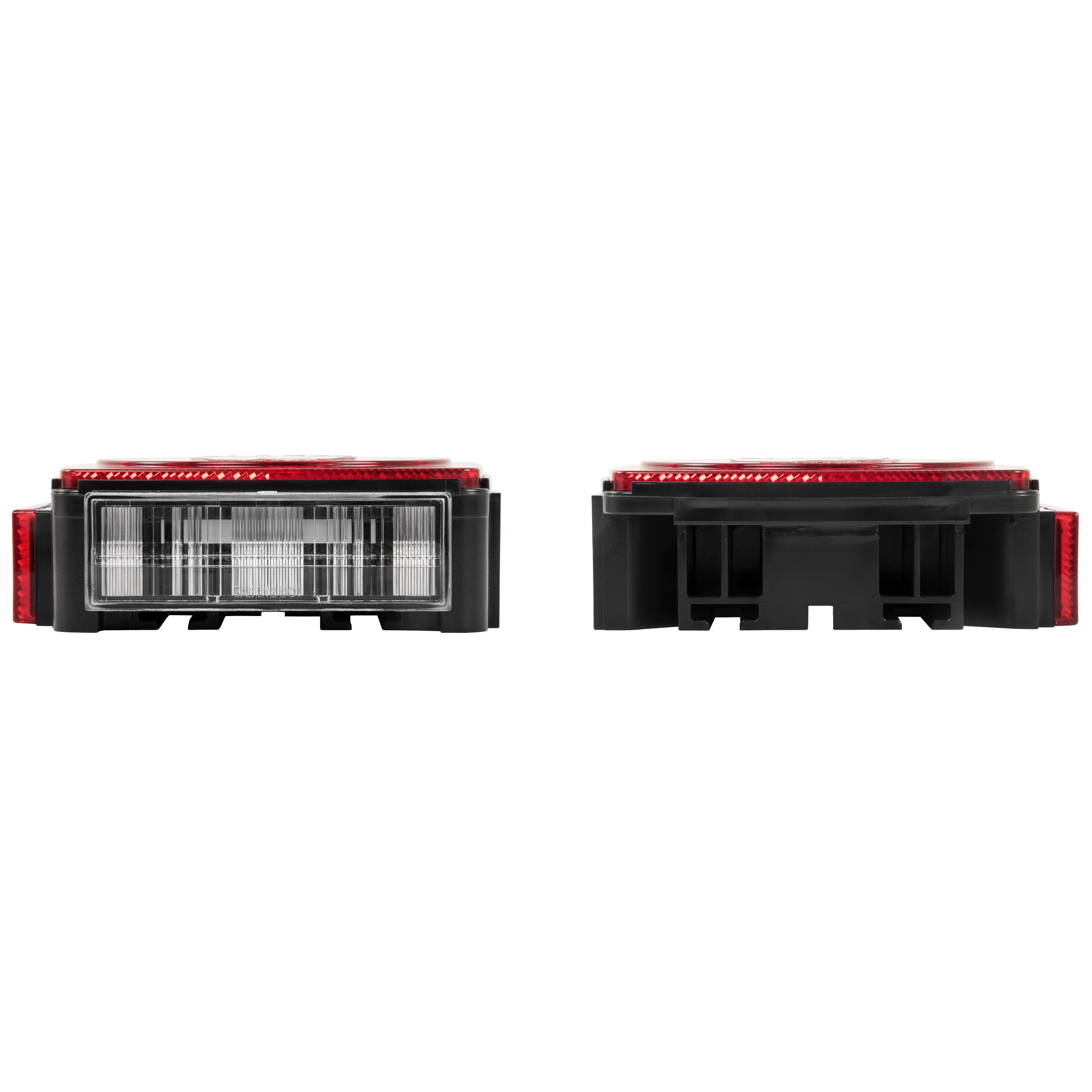 Blazer International LED Submersible Trailer Light Kit with Reverse Light， Red