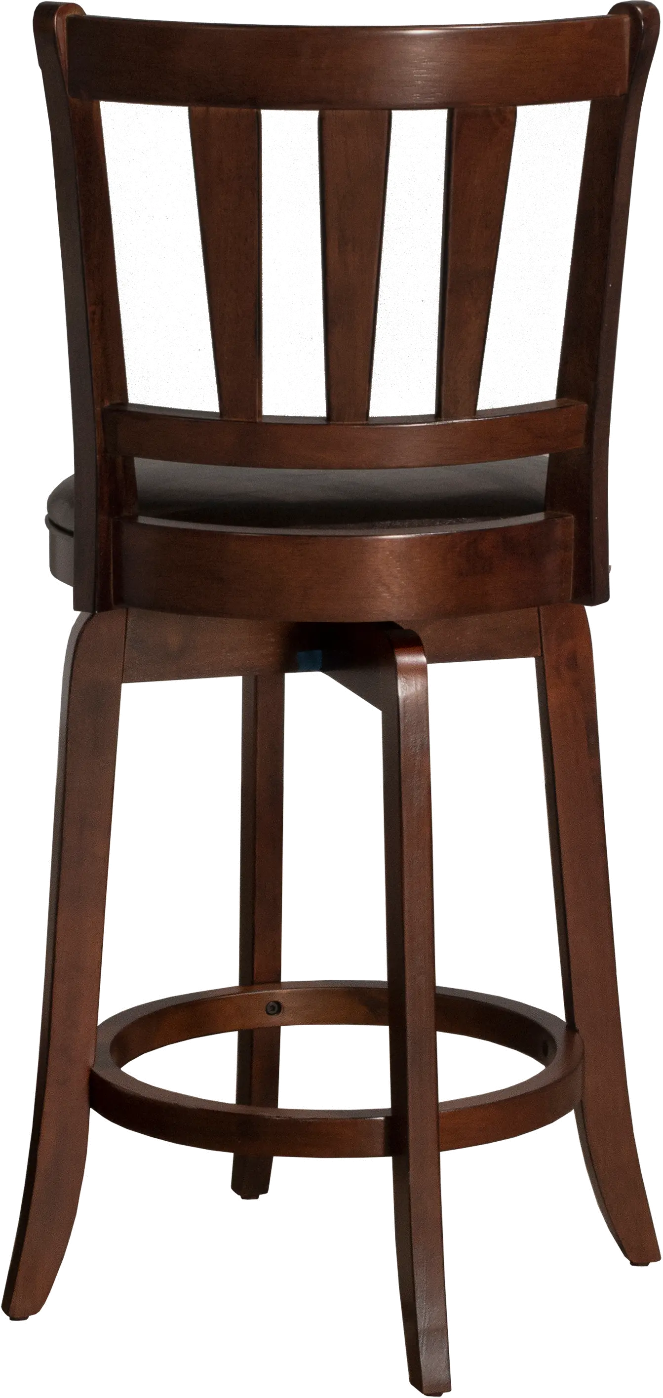 Presque Isle Traditional Cherry Swivel Counter Height Stool