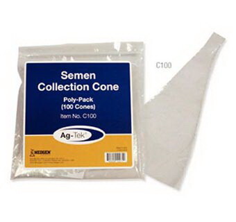 Neogen C100 Semen Collection Cone 5 X 10 100 Count