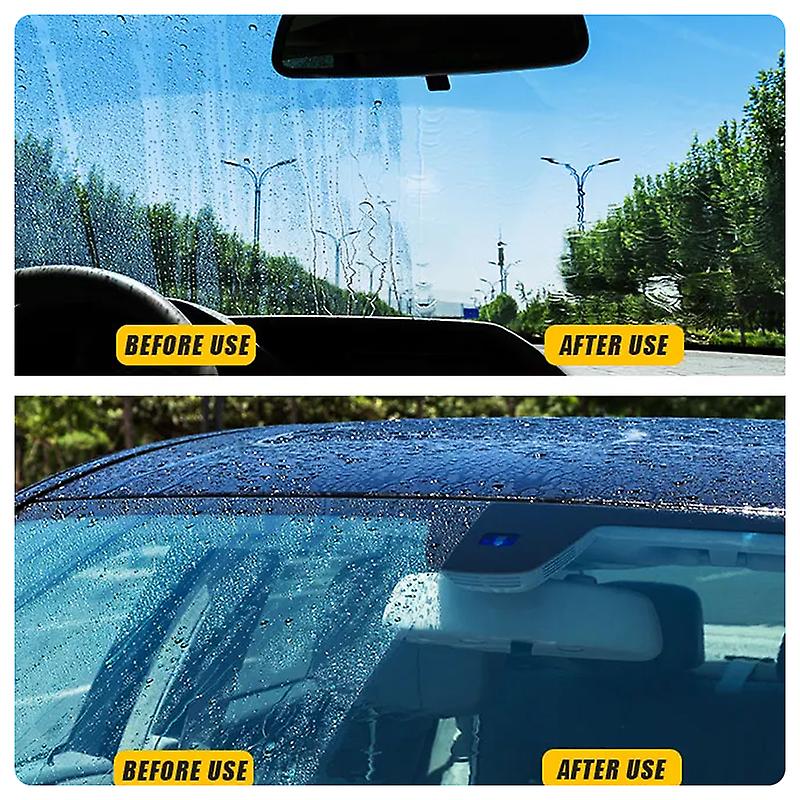 Born Pretty Car Windshield Oil Film Removing Paste Set Glass Polishing Coating Rainproof Anti-fog Agent With Cleaning Sponge