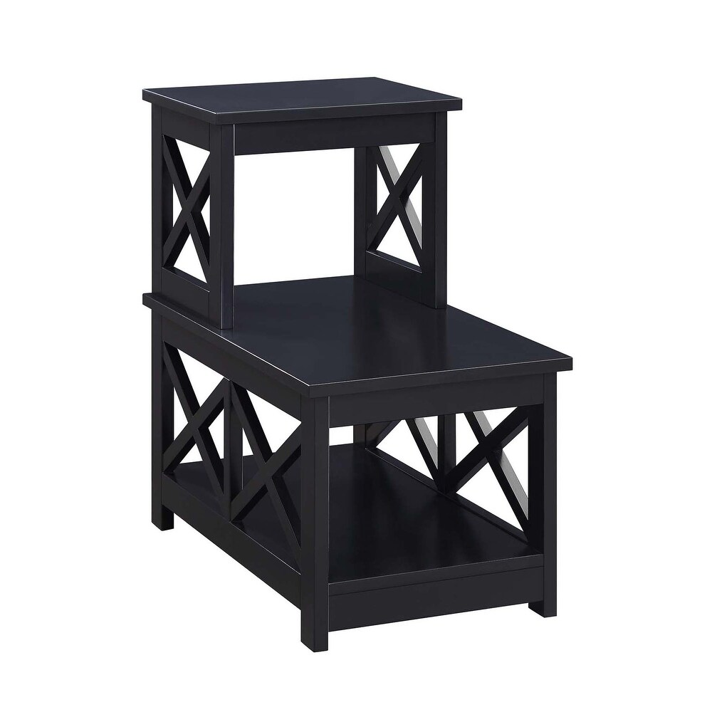 Convenience Concepts Oxford 2 Step Chairside End Table