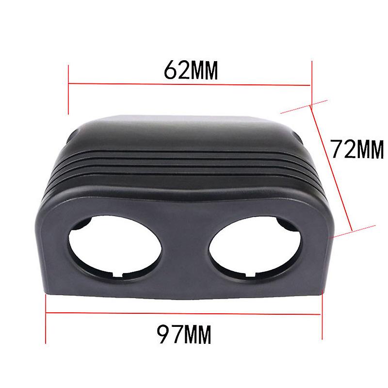 Born Pretty 1/2/3 Holes Diy Car Usb Socket Tent Panel Usb/voltmeter/cigarette Lighter Power-socket Cover Base For Truck Motorcycle Boat Atv