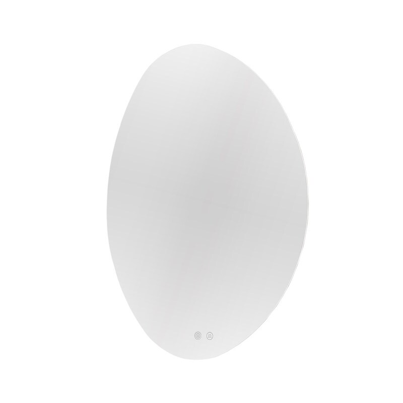 Wallbeyond 3 Tone Modern Style Frameless Irregular LED Wall Mirror   24\