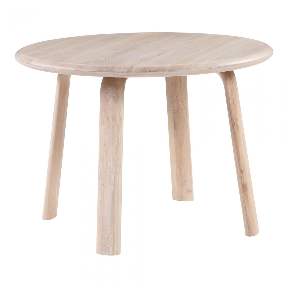 Macari Marg Scandinavian Solid Wood Dining Table