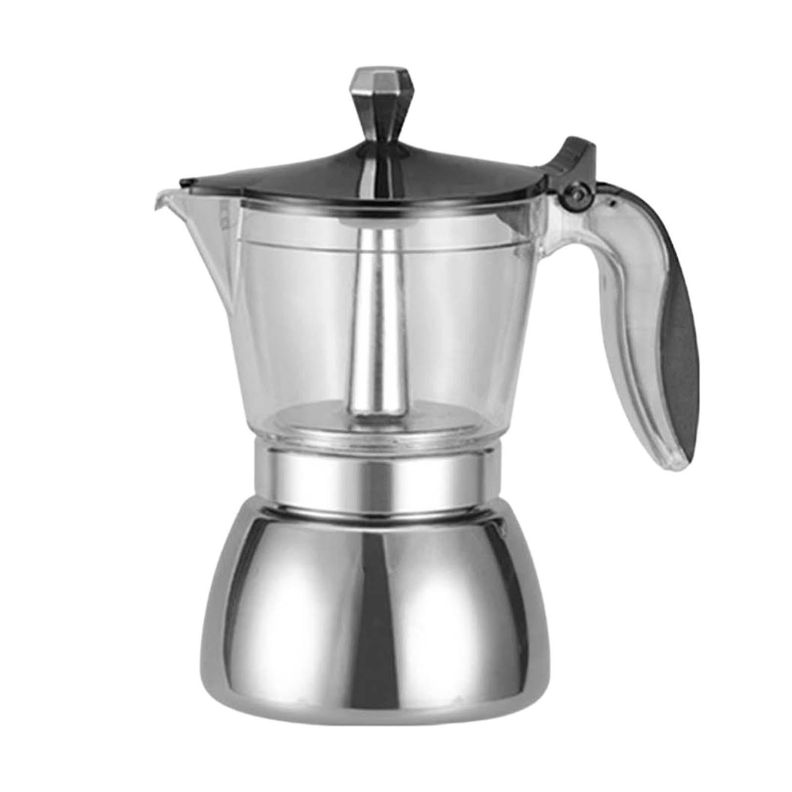 Coffee Maker Pot Leakproof Lightweight Espresso Maker Pot For Kitchen Travel 280ml