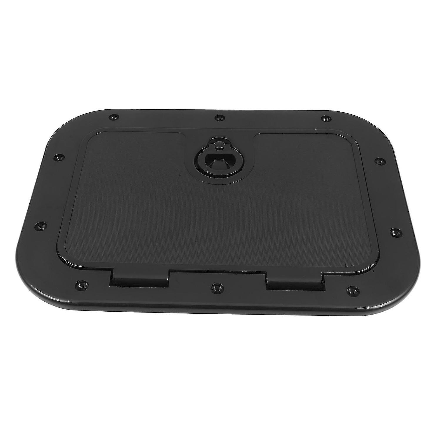 Marine Deck Plate Access Cover Pull Out Inspection Hatch With Latch For Boat Kayak Canoe， 14.96 X 1