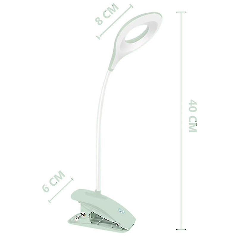 Clamp Lamp Bed Reading Lamp Clamp With Touch Sensor， Bed Desk Lamp Children