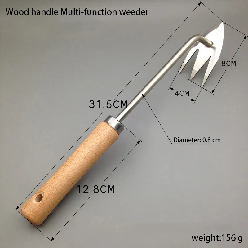 Hot Selling Best Garden Hand Tool Carbon Steel Weeder Root Remove Weed Transplanter