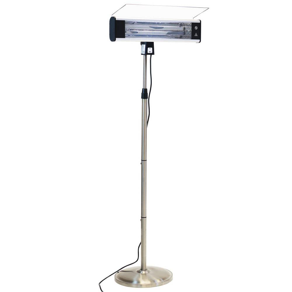 Patio Premier 120-Watt Adjustable Height Standing Electric Patio Heater with Remote 141010