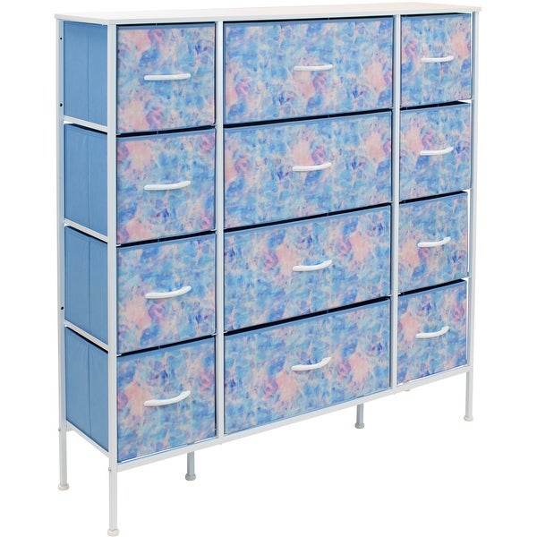 Dresser w/ 12 Drawers - Furniture Storage Chest Tower Unit for Bedroom - - 35420958